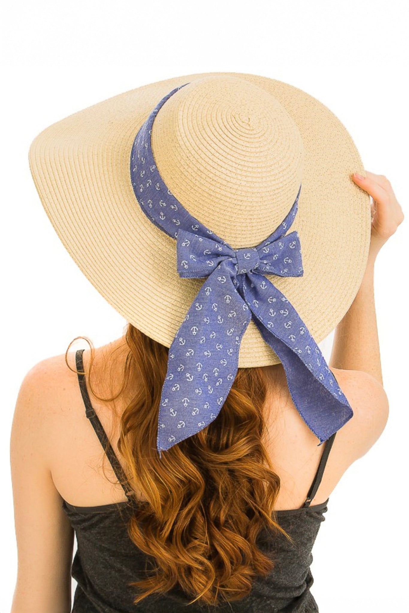 Nautical Charm Beach Hat - Beige