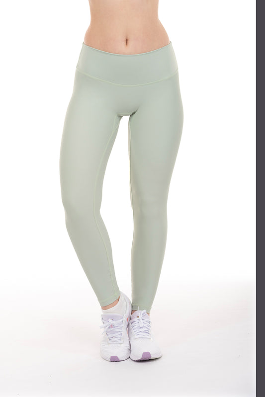 Zone No Seam 7/8 Legging - Sage Green