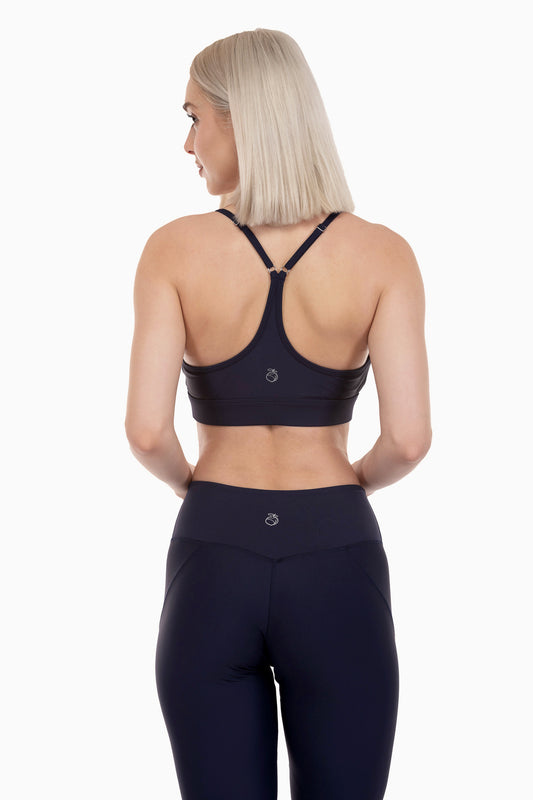 Advance Y-Back Sports Bra - True Navy