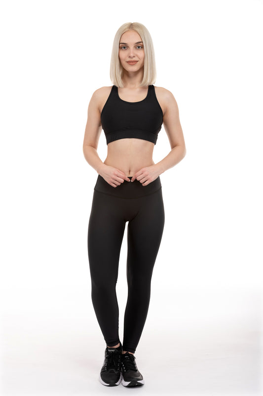 Zone No Seam 7/8 Legging - Midnight Black