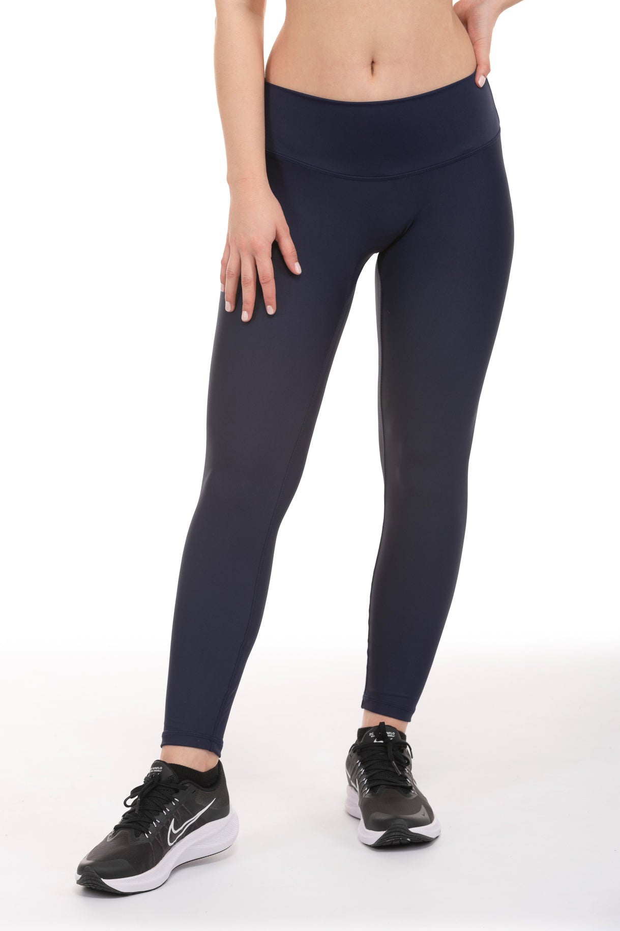 Zone No Seam 7/8 Legging - True Navy